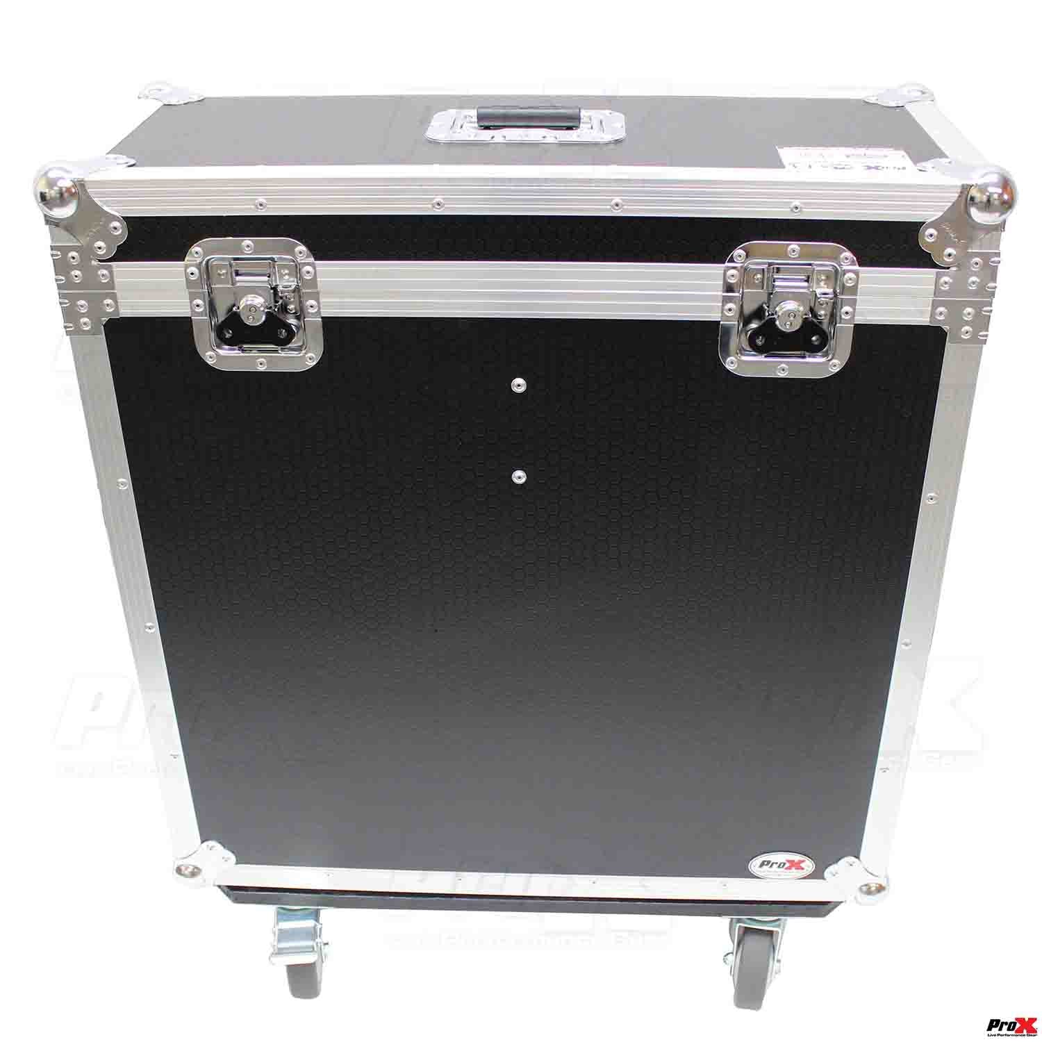 ProX XS-AHSQ6DHW DJ Flight Case For Allen and Heath SQ6 Console with Doghouse and Wheels - Hollywood DJ