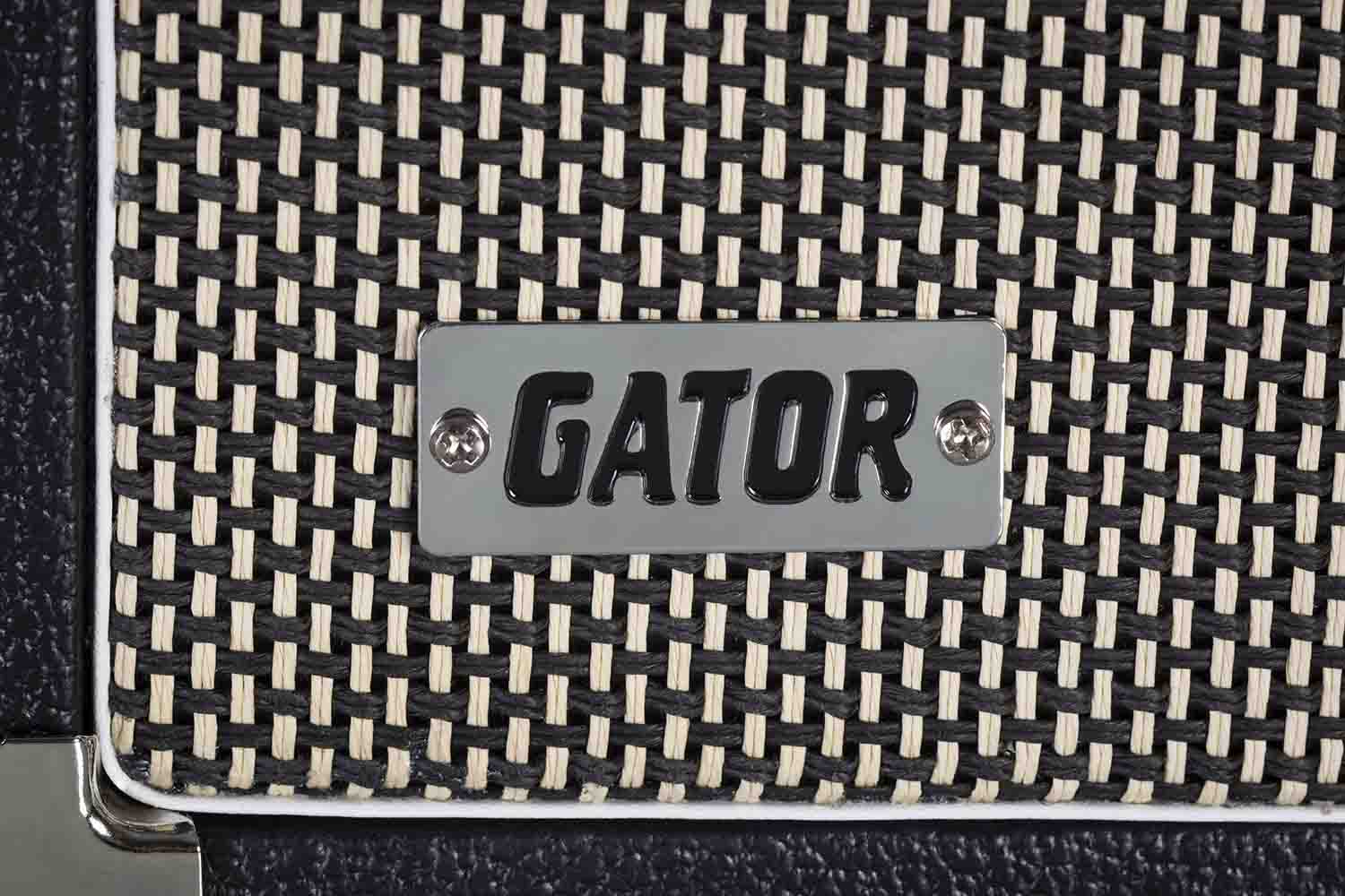 Gator Cases GR-RETRORACK-4BK Vintage Amp Vibe Rack Case - 4U Black - Hollywood DJ
