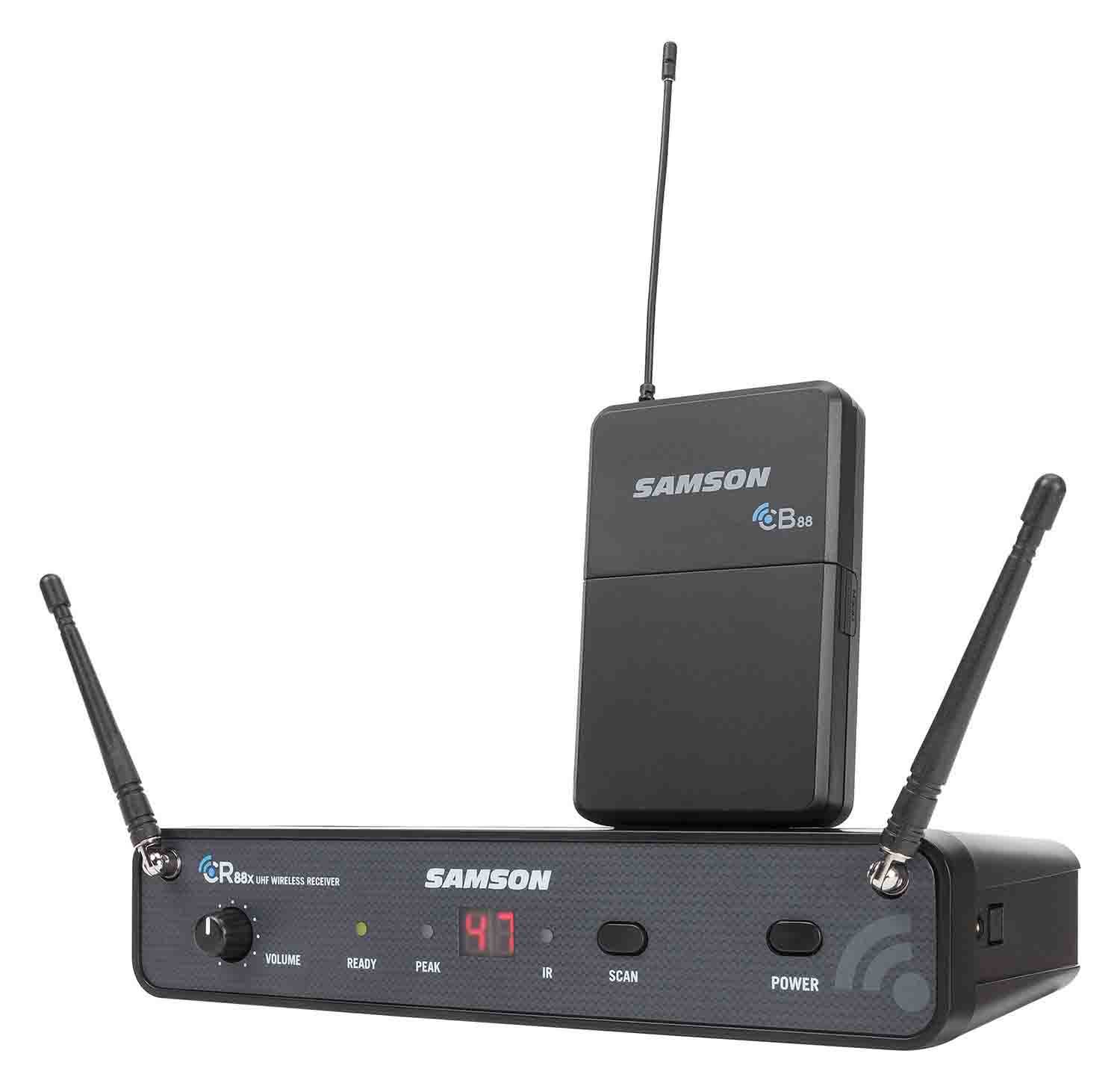 Samson SWC88XBHS5-K Concert 88x Wireless Headset Microphone System - Hollywood DJ