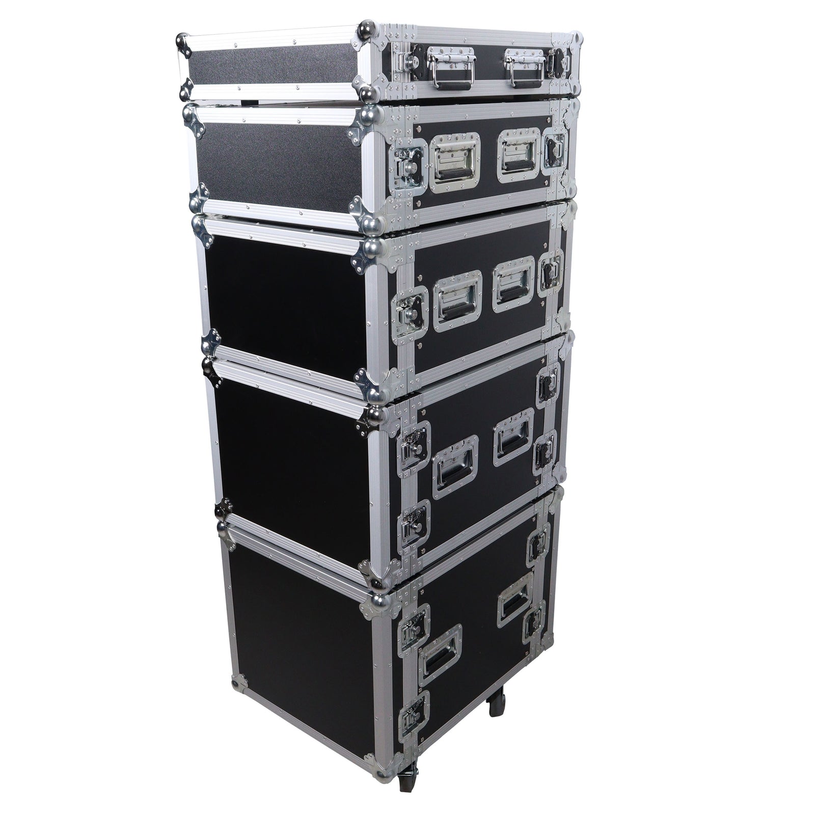 ProX T-4RSS 4U Space Amp Rack Mount ATA Style Flight Case - 19 Inch Depth by ProX Cases
