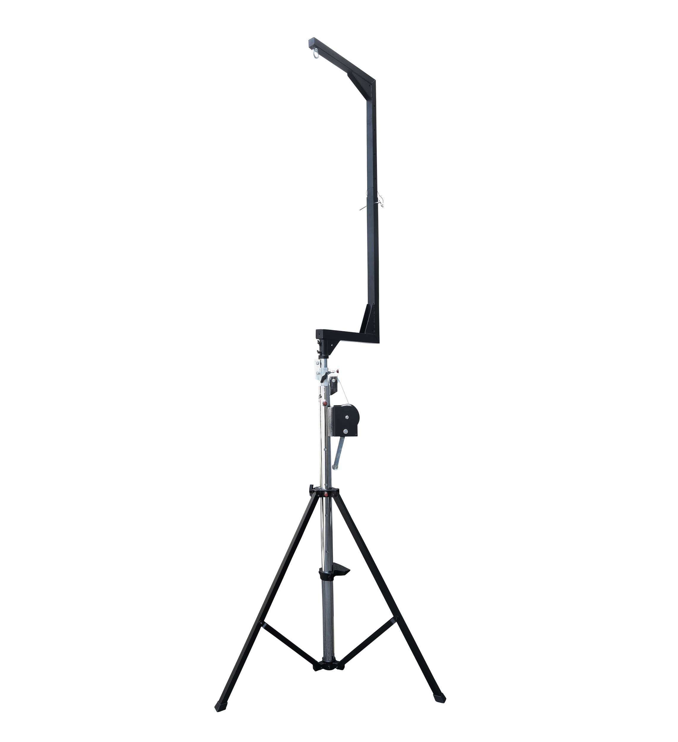ProX XT-LA567-14FT220, Telescopic C-Shape Support for Small Line Array Speakers Max Load Incl XT-CRANK14FT220 Crank Stand by ProX Cases