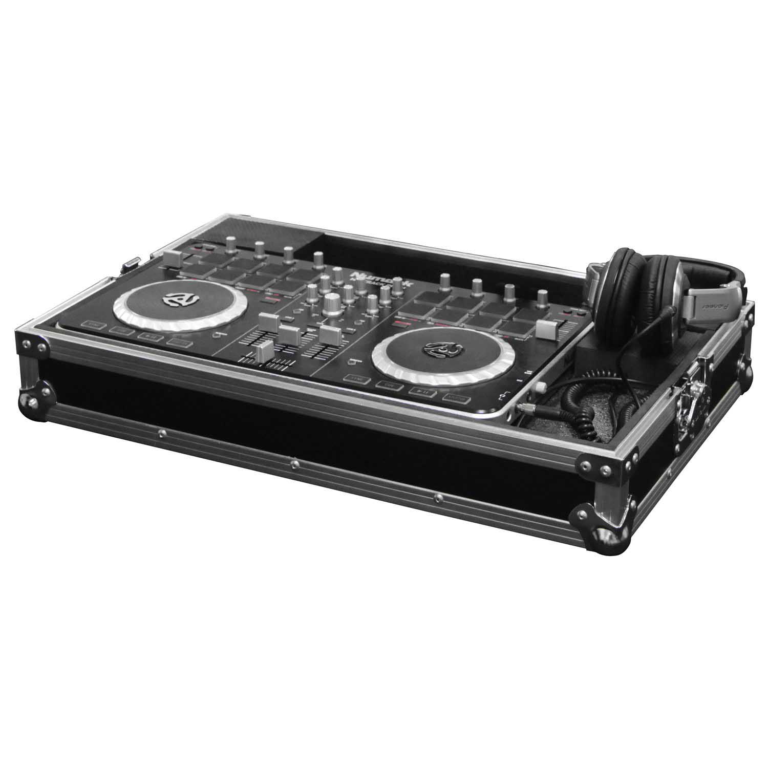 Open Box: Odyssey FRPIDDJSB Case For Pioneer DDJ-SB / DDJ-SB2 / Numark Mixtrack Pro II DJ Controller - Hollywood DJ