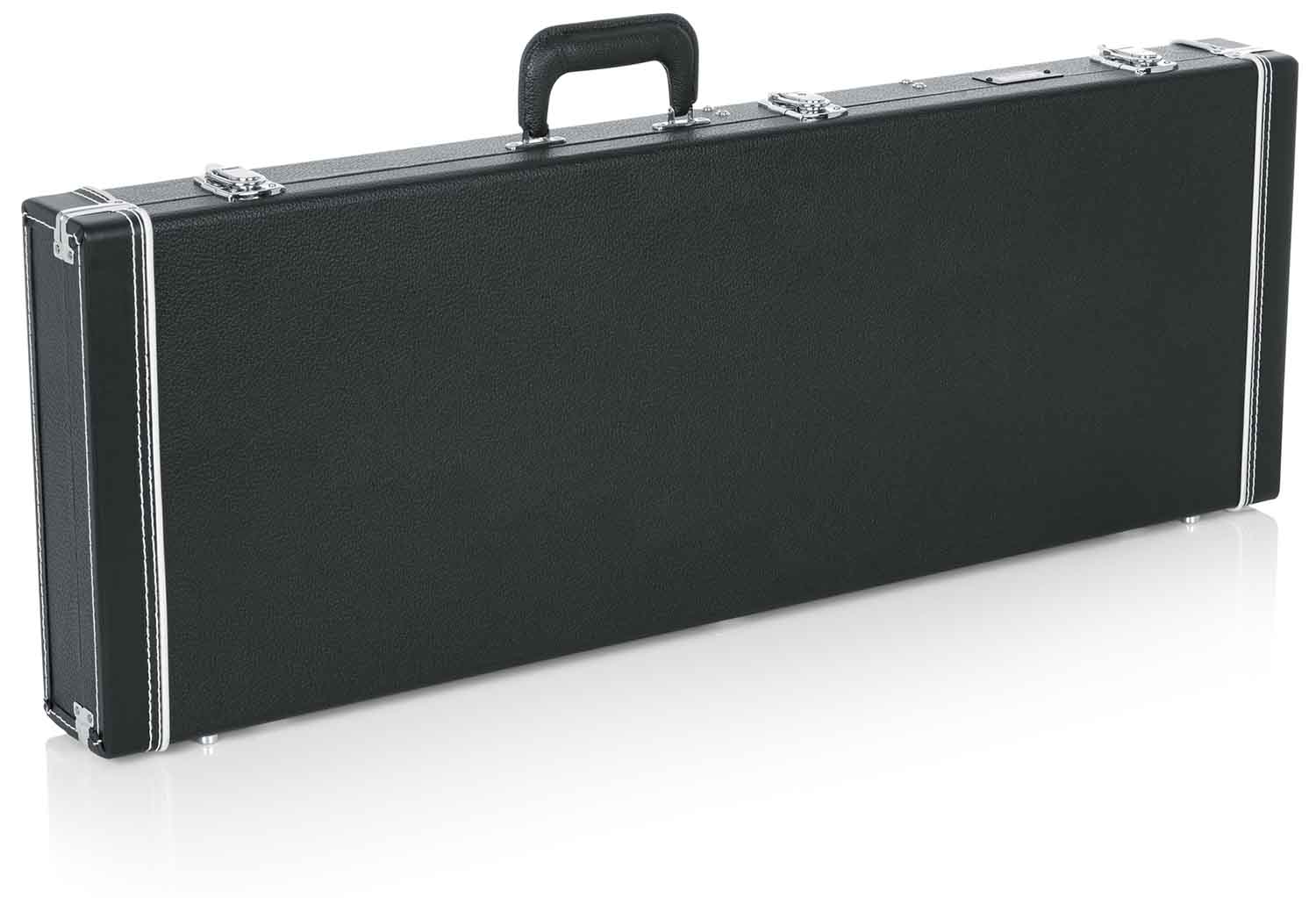 Gator Cases GW-ELECTRIC Deluxe Wood Case for Electric Guitars - Black - Hollywood DJ
