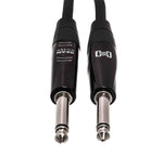 Hosa HGTR-015, Straight to Straight Pro Guitar Cable - 15 Feet - Hollywood DJ