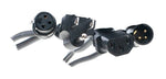 Accu-Cable SKAC10 Male to Female and XLR Male to Male Combo Cable - 10 Ft by Accu Cable
