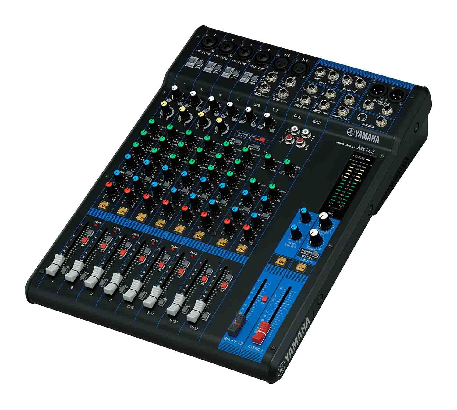 Yamaha MG12-12-channel Analog Mixer - Hollywood DJ
