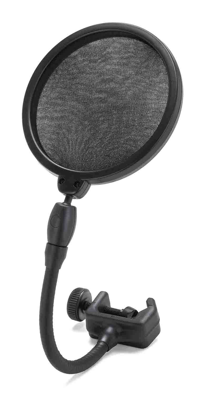 Samson MDPS05 Desktop Microphone Stand and Microphone Pop Filter - Hollywood DJ