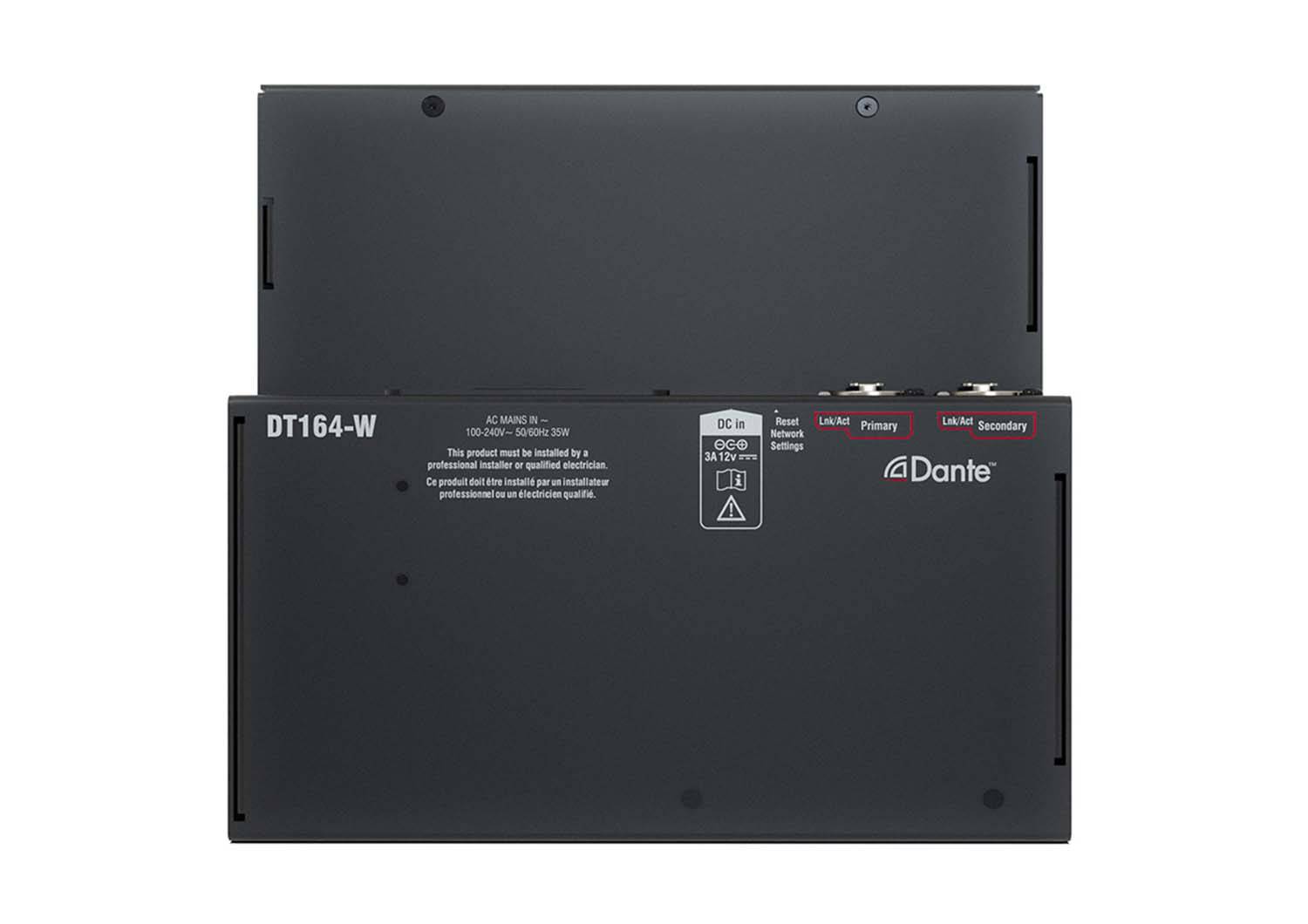Allen & Heath DT164-W 16x4 Wallmount Dante Audio Expander - 96kHz Dante - Hollywood DJ