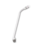 Shure MX410WRLP 10" Gooseneck Microphone with Red Top LED - White - Hollywood DJ