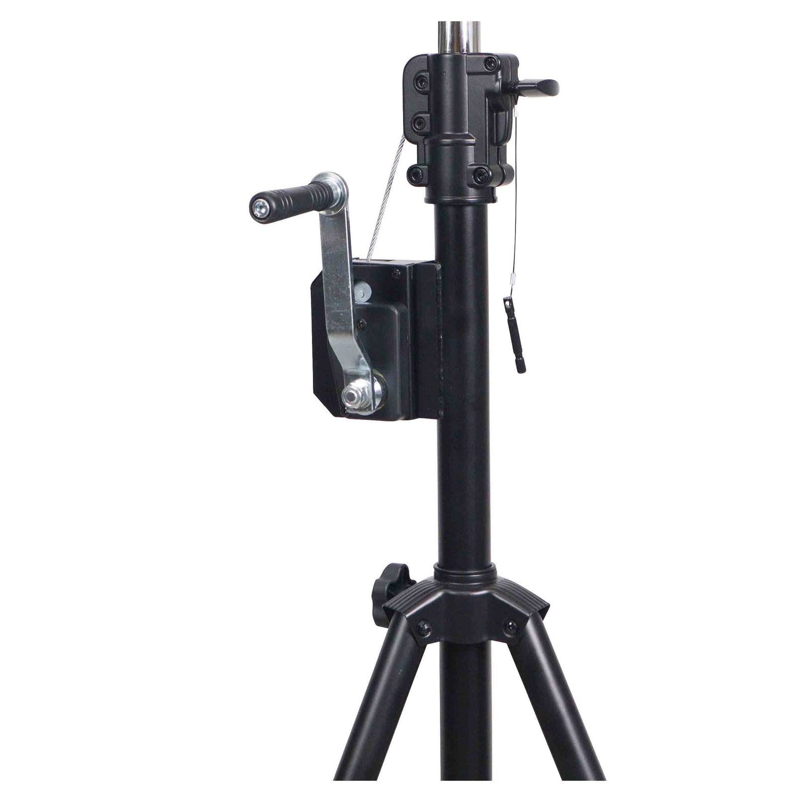ProX T-LS35C-STAND, Set of (2) 9.5 Ft Crank Stands with T-Bars Supports Triangle Truss Segments for DJ Lighting - Hollywood DJ