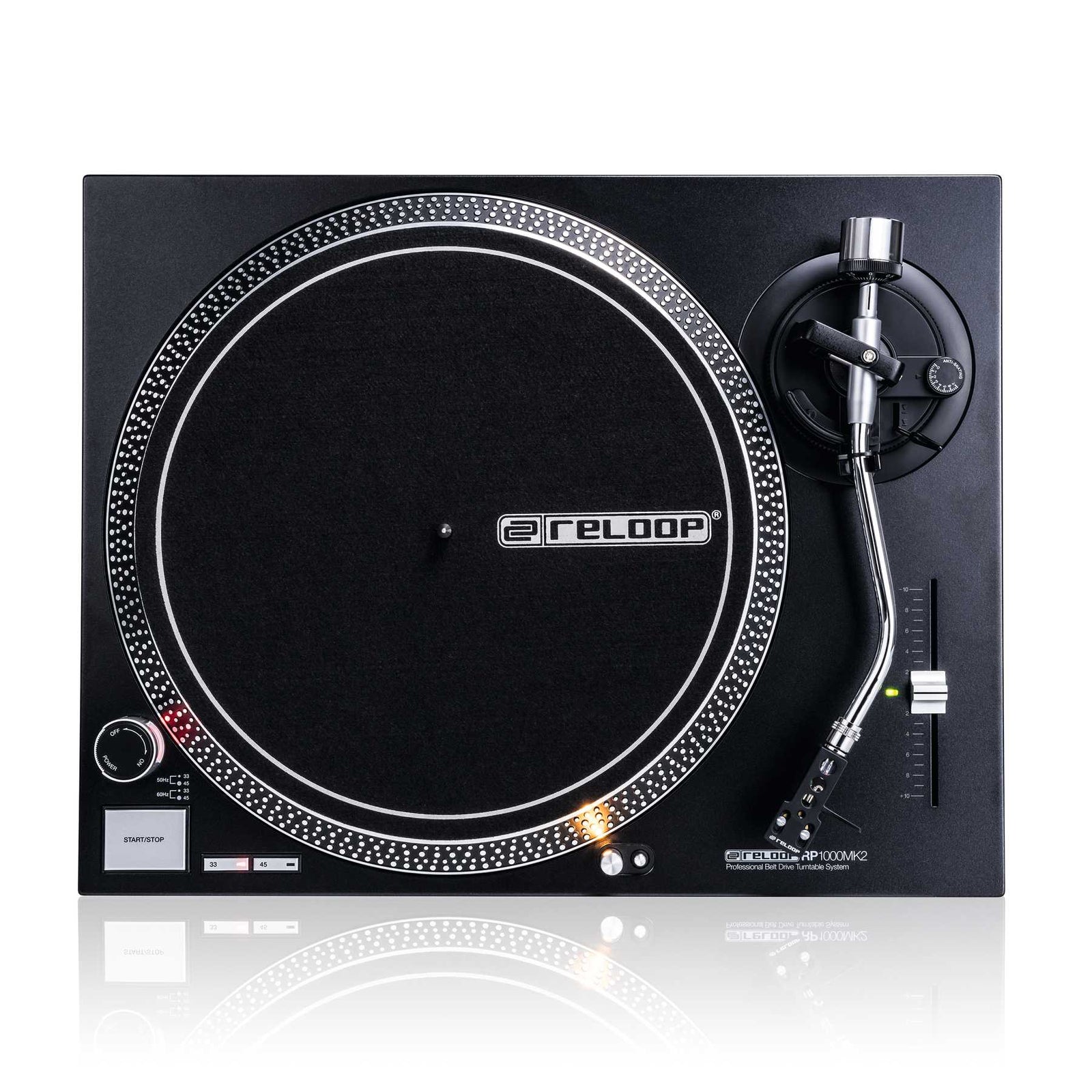 B-Stock: Reloop RP-1000-MK2, Professional Belt Drive Turntable System - Hollywood DJ