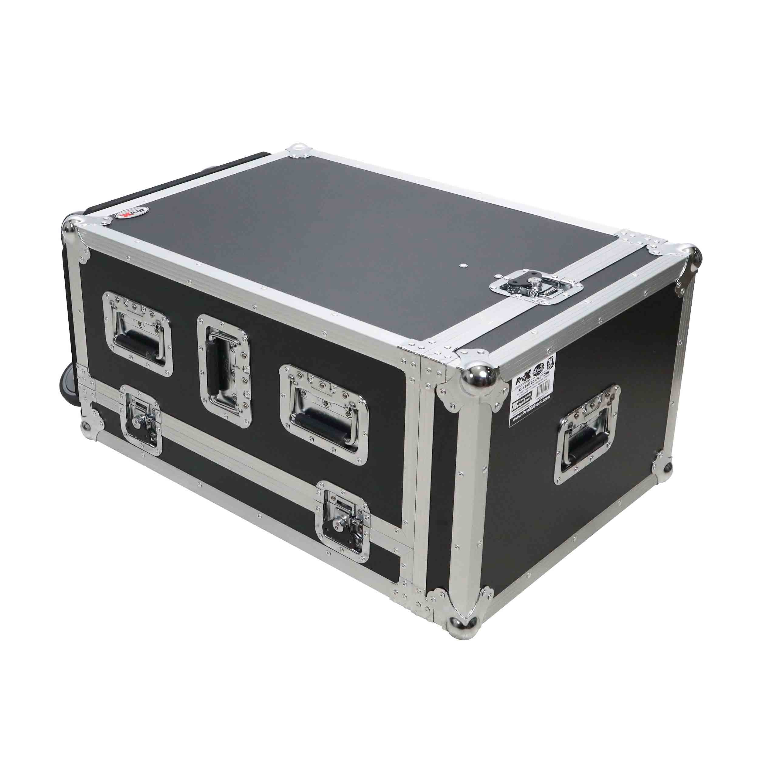 ProX XS-YDM7COMPACTDHW, ATA Digital Audio Mixer Flight Case for Yamaha DM7 Compact Console with Caster Wheels by ProX Cases