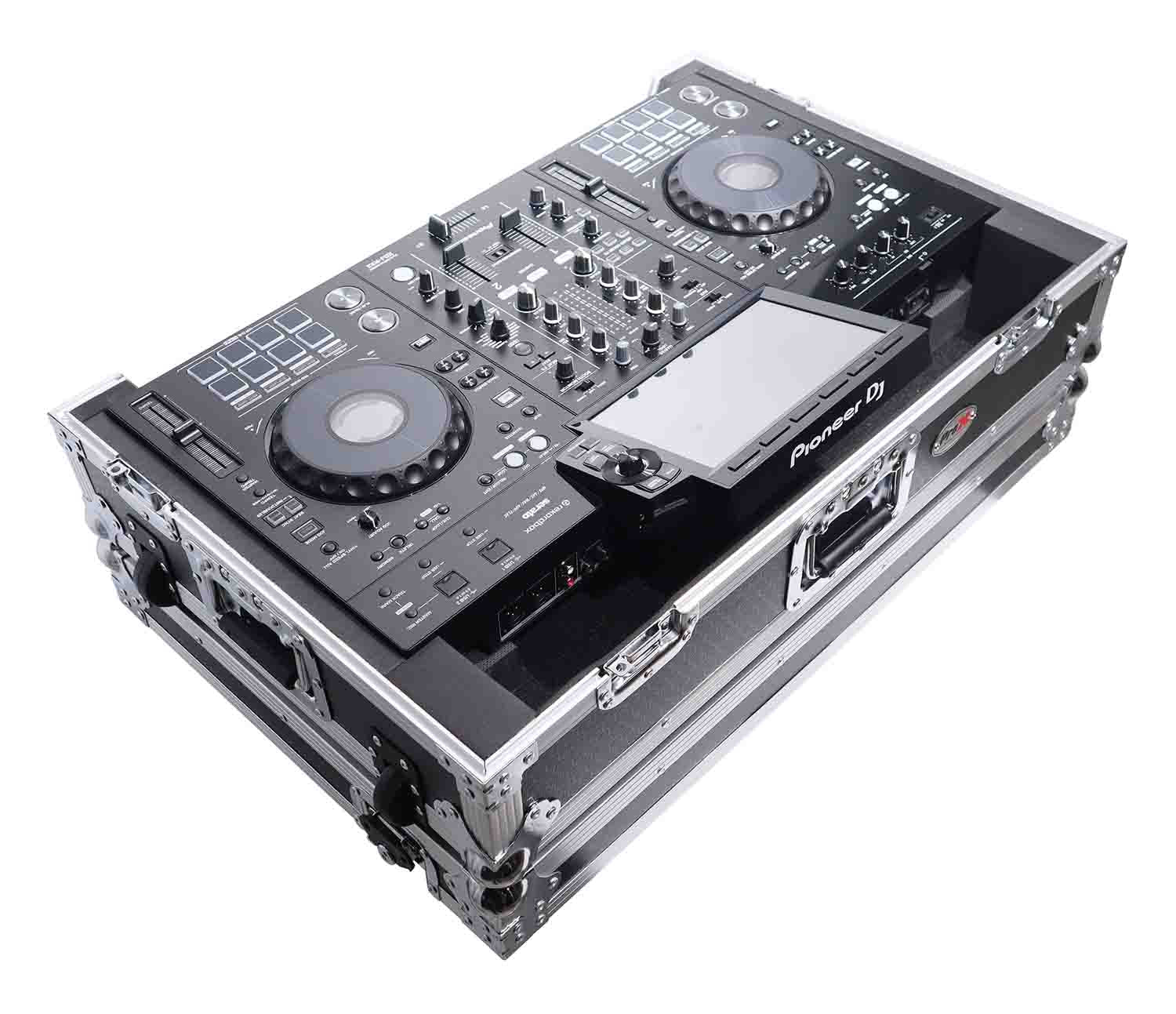 ProX XS-XDJRX3 W ATA Flight Case for Pioneer XDJ-RX3, DDJ-REV5 DJ Controller with 1U Rack Space and Wheels - Hollywood DJ