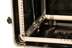 Gator Cases G-SHOCK-8L, 8U Shock Rack with Rubber Shock Suspension - Hollywood DJ