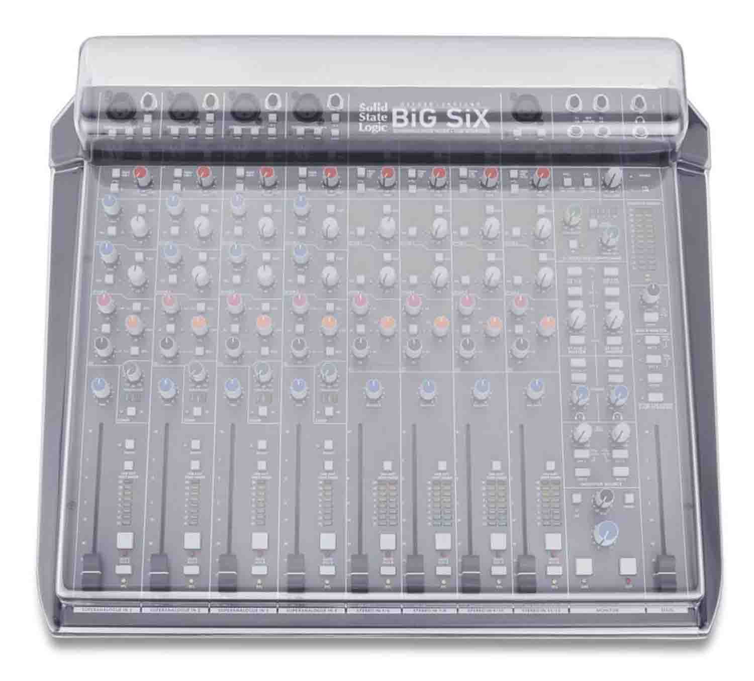 Decksaver DS-PC-SSLBIGSIX Protection Cover for Solid State Logic Big Six - Hollywood DJ