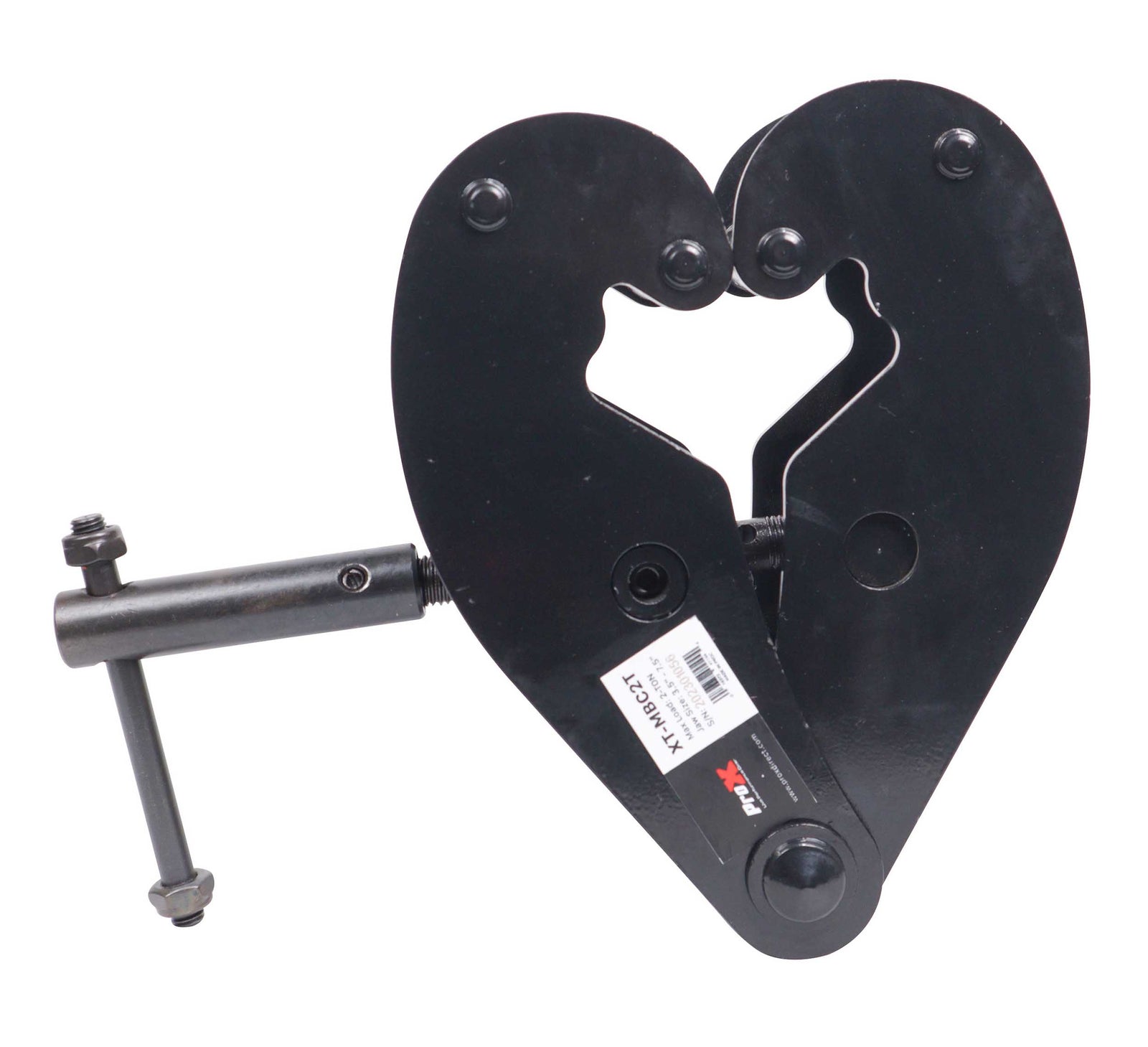 ProX XT-MBC2T,2 Ton Ceiling 3" to 8" I-Beam Clamp for Hanging Stage Truss LED Screen by ProX Cases