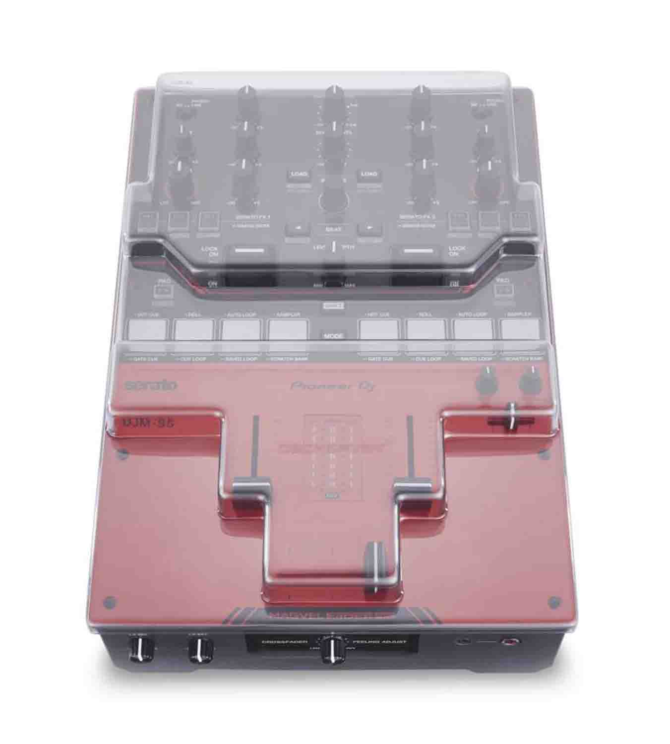 Decksaver DS-PC-DJMS5 Protection Cover for Pioneer DJ DJM-S5 DJ Mixer - Hollywood DJ