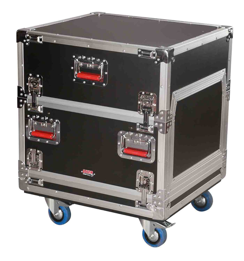 Gator Cases G-TOUR-GRC-1406, 14U Top, 6U Side Road Console Rack Case - Hollywood DJ