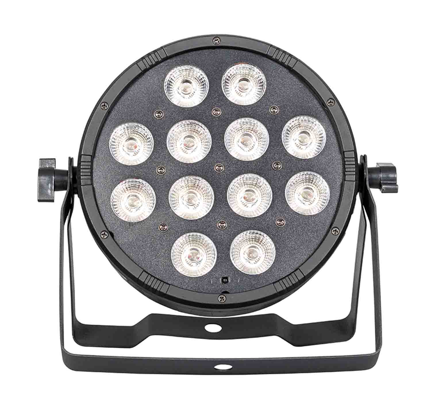 ColorKey CKU-2260 VividPar Hex 12, Hex-Colored RGBAW+UV LED Wash Light - Hollywood DJ