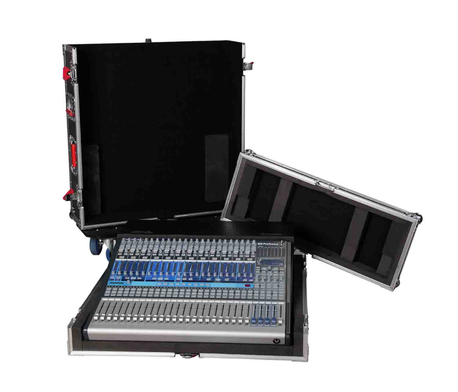 Gator Cases G-TOUR PRE242-DH Road Case for Presonus 24.4.2 Live Mixer with Doghouse Design - Hollywood DJ