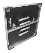 ProX XSU-4X4 Stage One 4' x 4' Ft Stage Deck Incl. 16-22-inch (24-in Extended) Telescoping Legs, and Deck Leveling Clip - Hollywood DJ