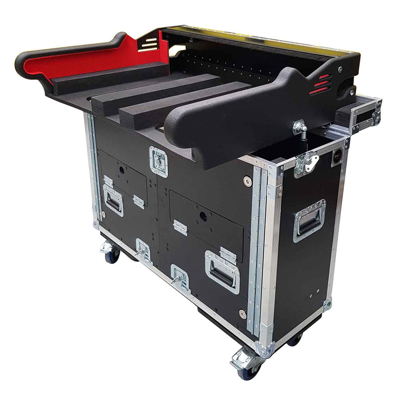 ProX XZF-MIDM32 Flip-Ready Easy Retracting Hydraulic Lift DJ Case for Midas M32 Console - Hollywood DJ