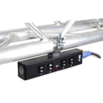 ProX X-PWEX4 BOX Power Center for Indoor Power Connector Compatible to 4X Edison Power Outlet - Hollywood DJ