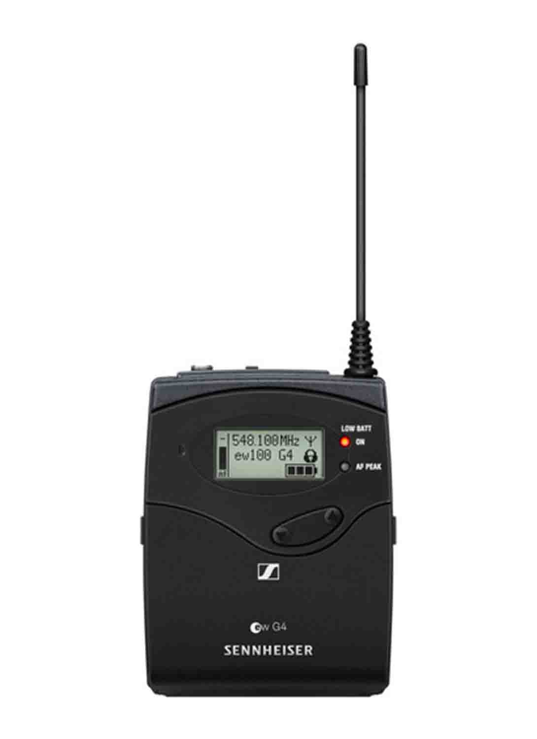 Sennheiser EW 100 G4-ME2-G Wireless Omni Lavalier Microphone System - 566 to 608 MHz - Hollywood DJ
