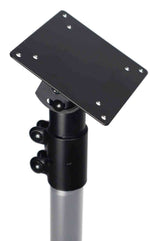 ProX X-LTF01BK Laptop Shelf Fits on Speaker Stand & Monitor VESA Arm Mount - Black - Hollywood DJ