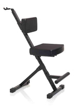 Gator Frameworks GFW-GTR-SEATDLX Deluxe Guitar Seat with Rear Guitar Hanger - Hollywood DJ