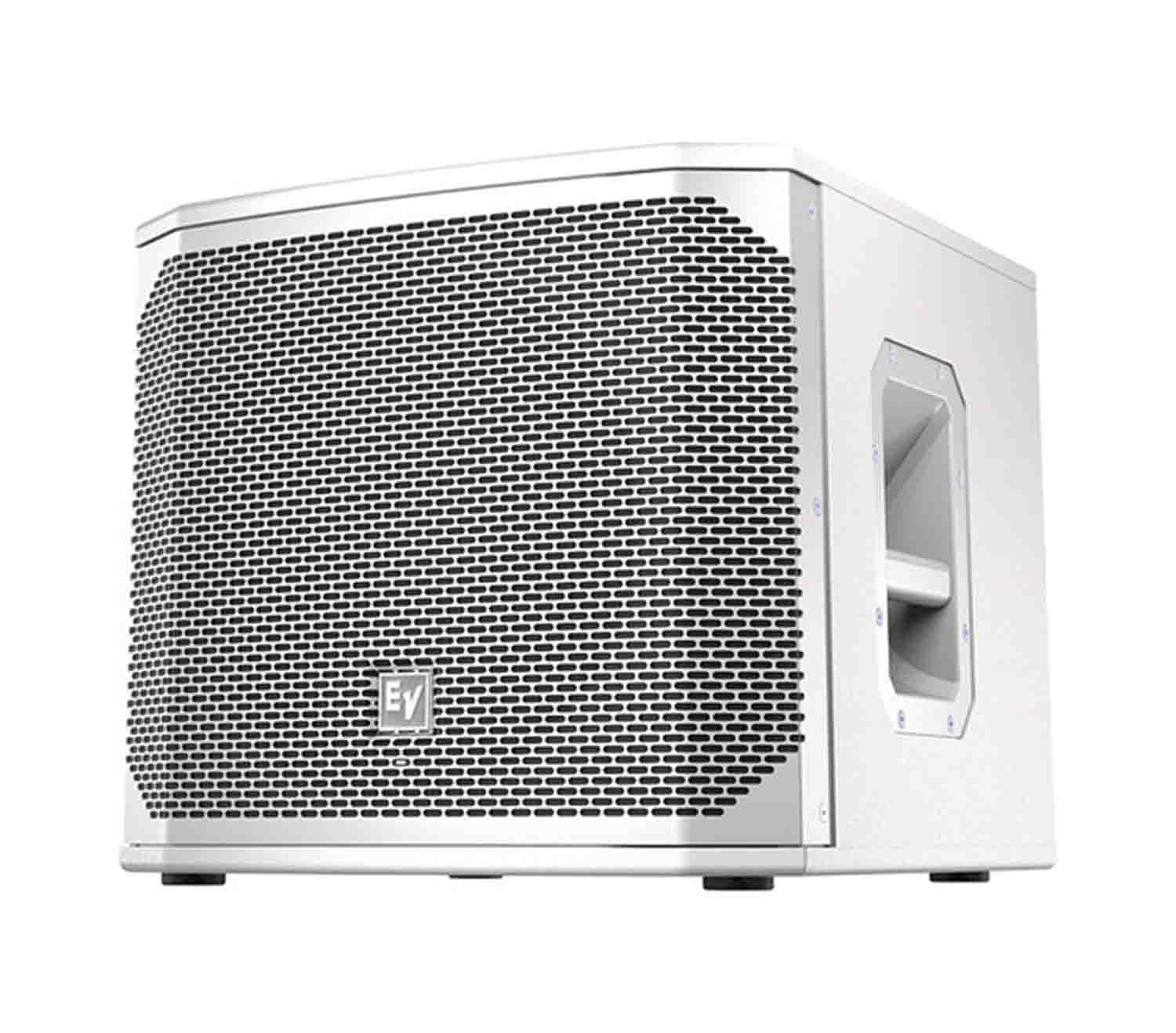 Electro-Voice ELX200-12SP-W, 12" 1200W Powered Subwoofer (White, Single) - Hollywood DJ