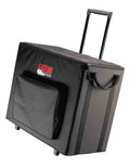 Gator Cases G-112A, 1X12 Combo Amps Wooden Case and Stand with Wheels and Tow Handle - Hollywood DJ