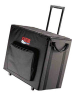 Gator Cases G-112A, 1X12 Combo Amps Wooden Case and Stand with Wheels and Tow Handle - Hollywood DJ