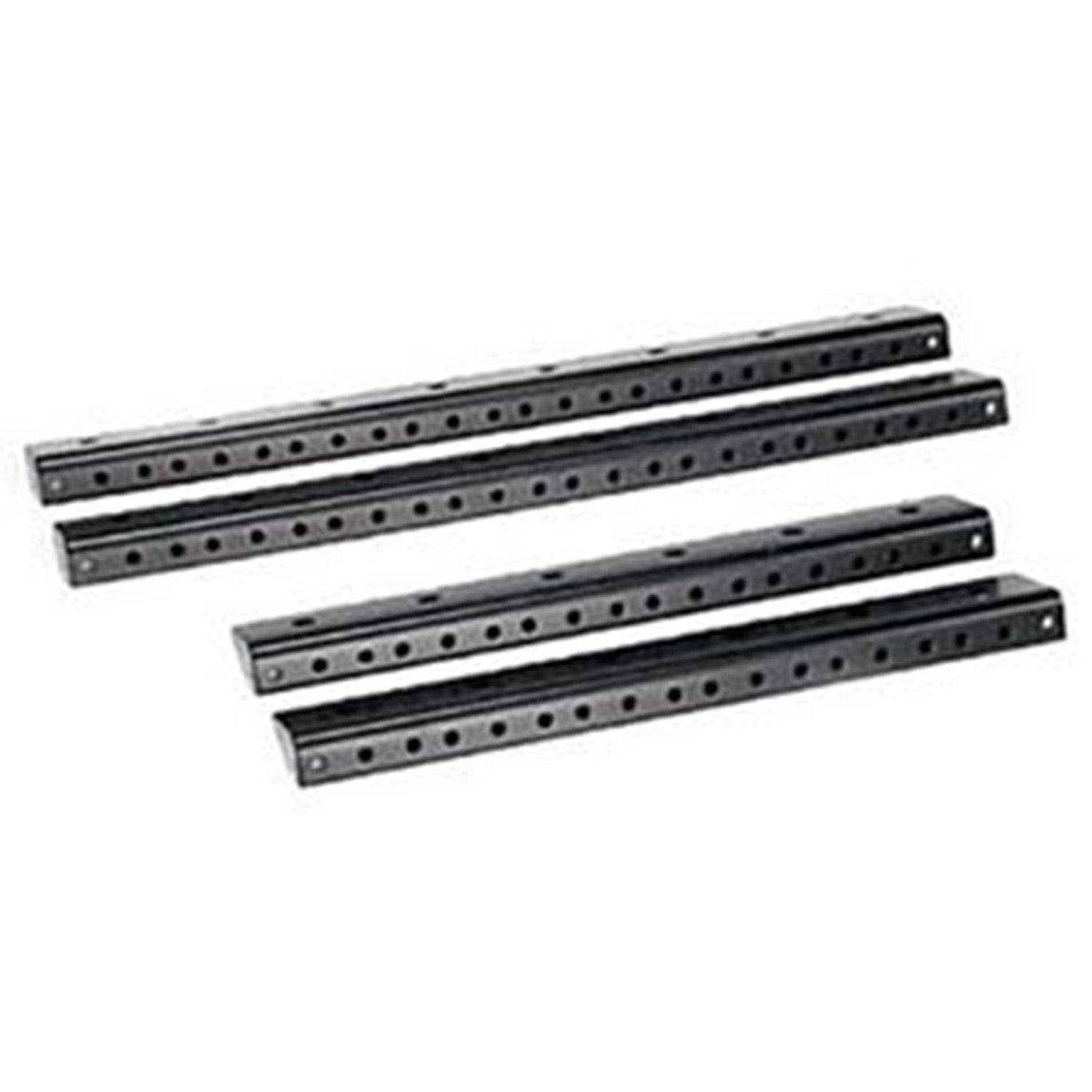 Odyssey ARR06 Pre-tapped Rack Rails 6U (10.5 inches) - Pair - Hollywood DJ