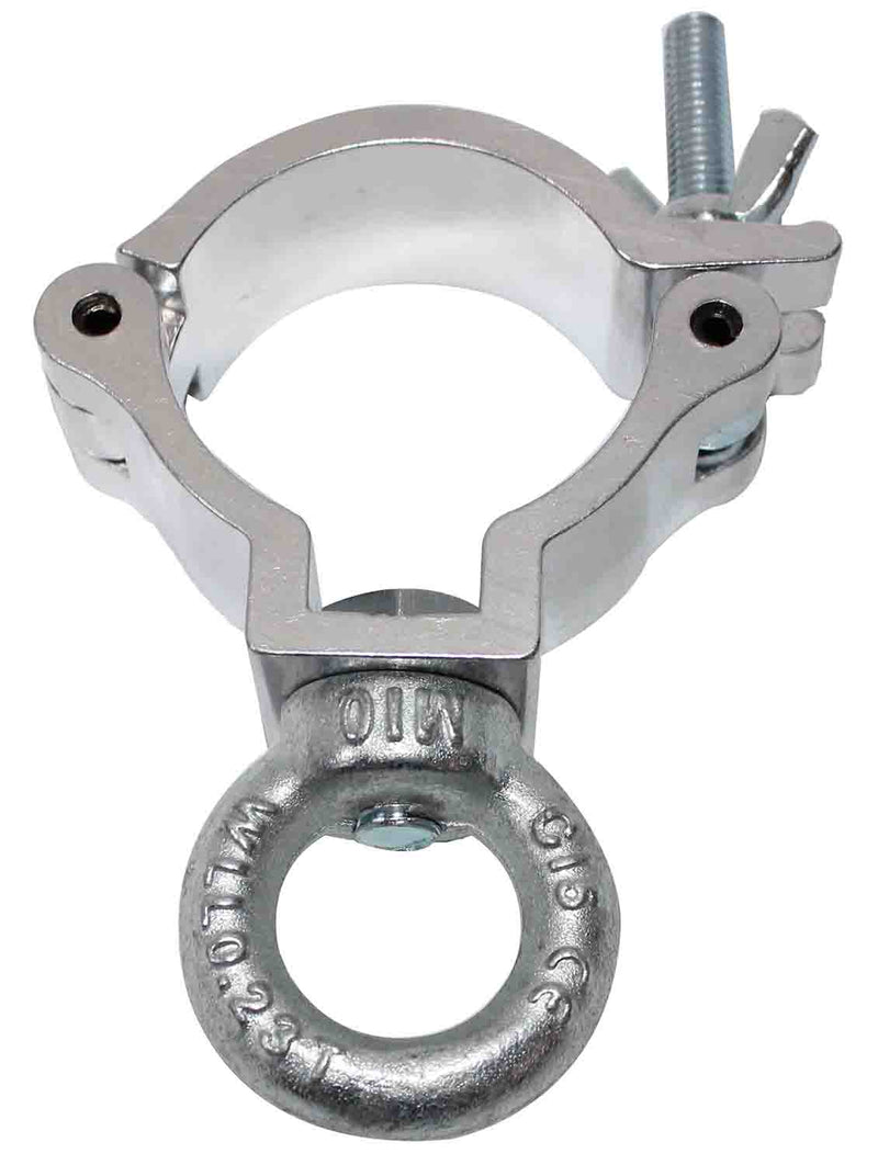 ProX T-C14 Mini Clamp with Eyebolt Light Duty Safe Working Load 150 lbs - Hollywood DJ