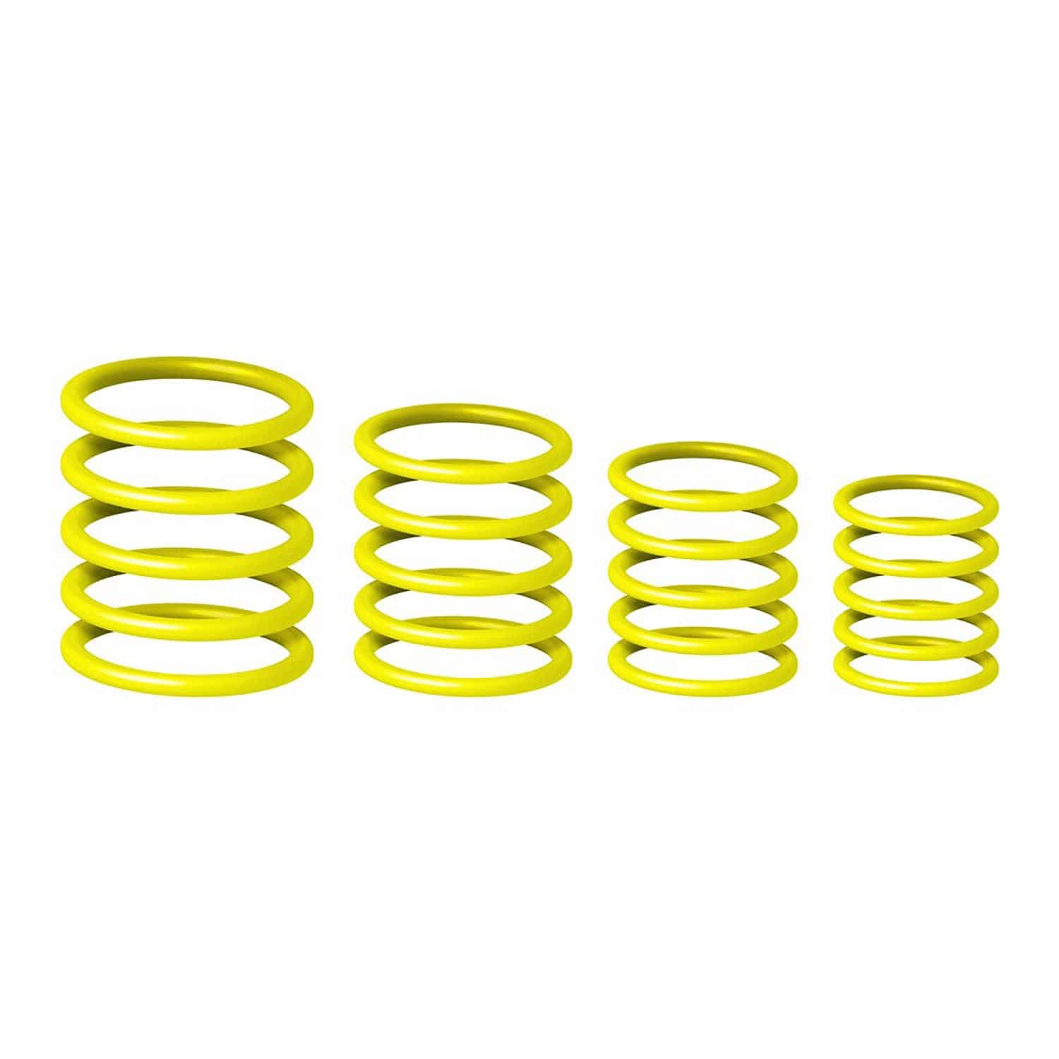 Gravity GRP5555YEL1 Universal Gravity Ring Pack, Sunshine Yellow - Hollywood DJ