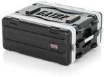 Gator Cases GR-4S Shallow Molded 4U Audio Rack Case 14.25″ Deep - Hollywood DJ