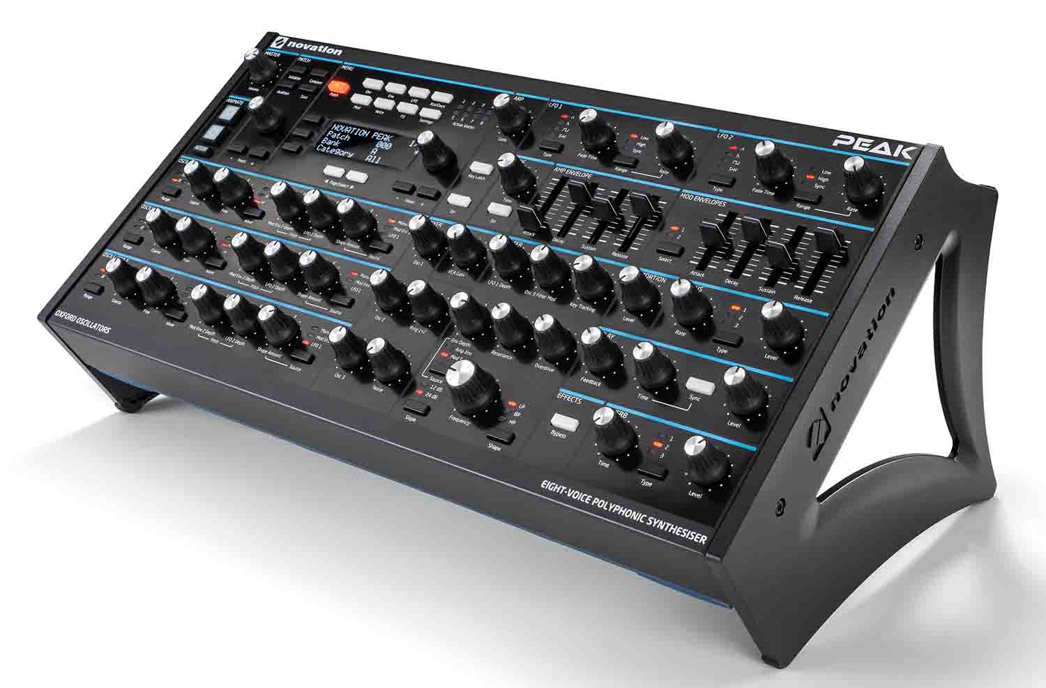 Novation PEAK 8-Voice Polyphonic Synthesizer - Hollywood DJ