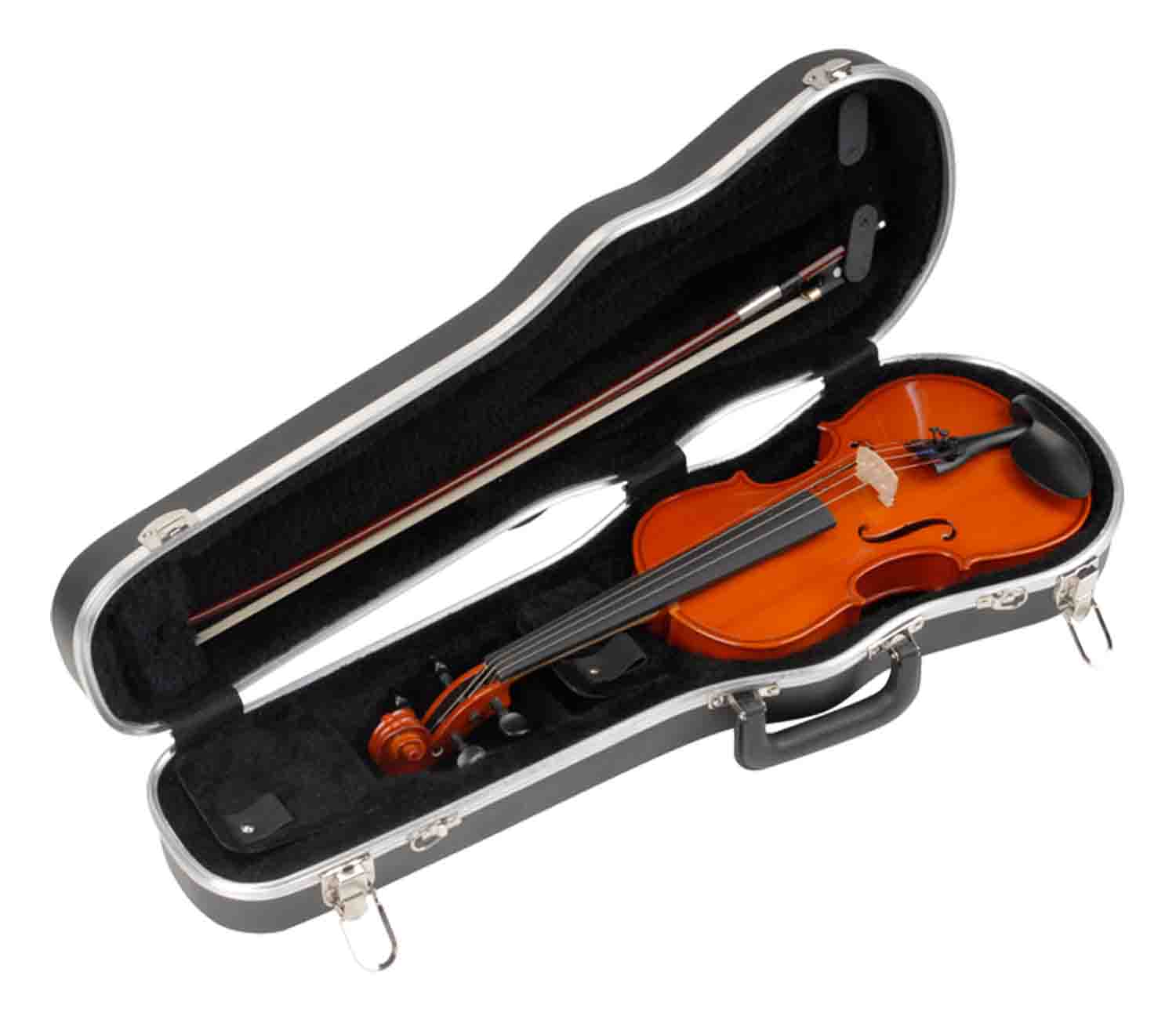 SKB Cases 1SKB-212, 1/2 Violin / 12-Inch Viola Deluxe Case - Hollywood DJ