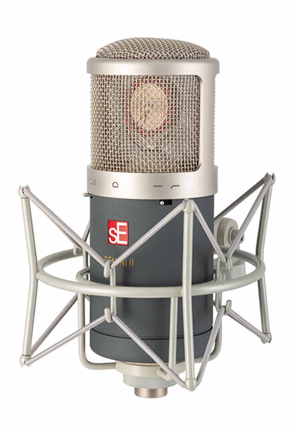 sE Electronics GEMINI II Dual Tube Cardioid Condenser Microphone with Shockmount and Case - Hollywood DJ