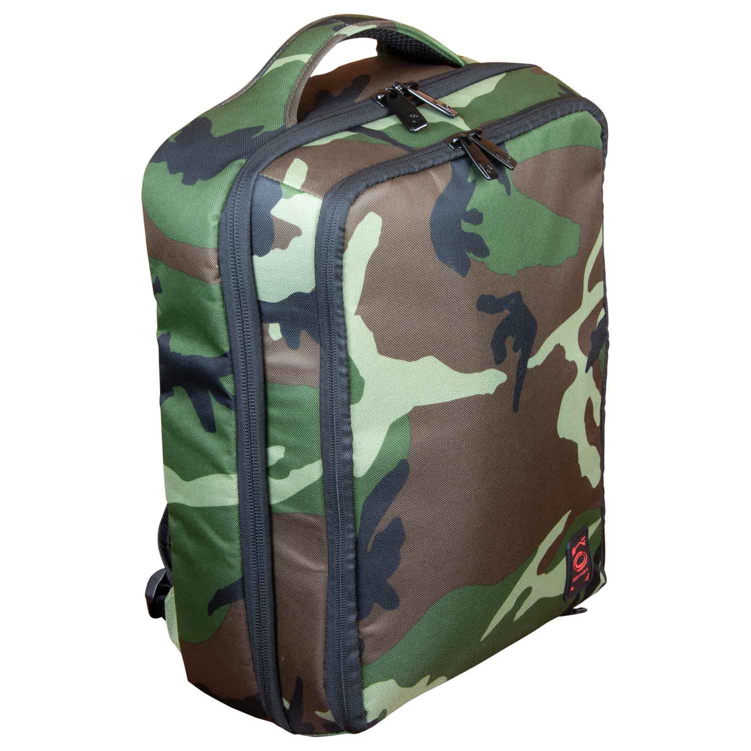 Odyssey BRXMK2BP10CAM Green Camouflage Compact Premium DJ Backpack - Hollywood DJ