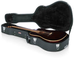Gator Cases GW-DREAD Deluxe Wood Case for Dreadnought Guitars - Hollywood DJ