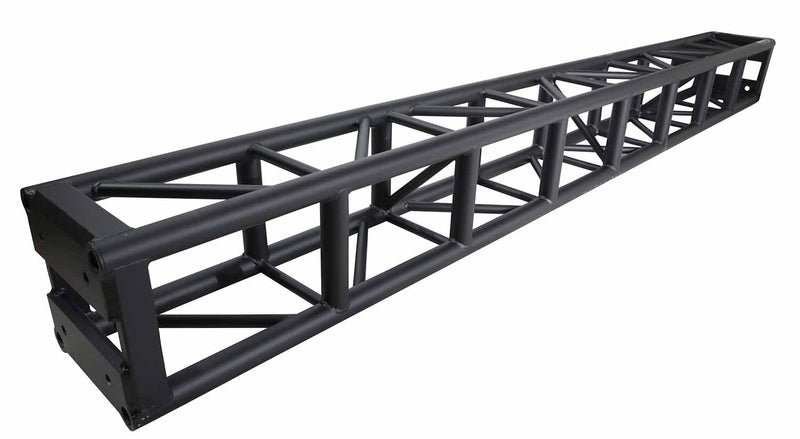 ProX XT-BT1210 BLK BoltX Black Bolted 12 Inch Professional Box Truss Segment - 10 Feet - Hollywood DJ