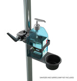 Gravity MA DIS 01 B, Universal Disinfectant Holder - Black - Hollywood DJ