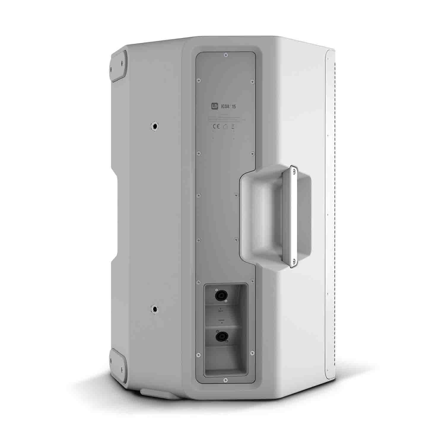 LD Systems ICOA 15 W, 15" Passive Coaxial PA Loudspeaker - White - Hollywood DJ