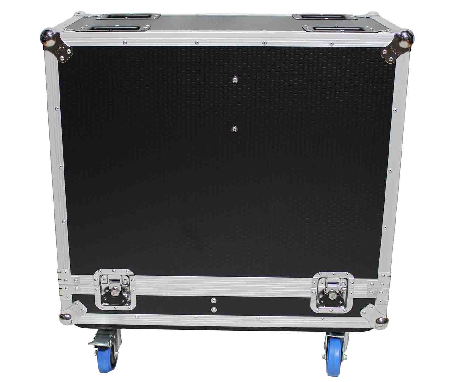 ProX X-RCF-TTL6A, Flight Case for 2x RCF TTL6-A Three-Way Line Array Module with 4-inch Wheels - Hollywood DJ