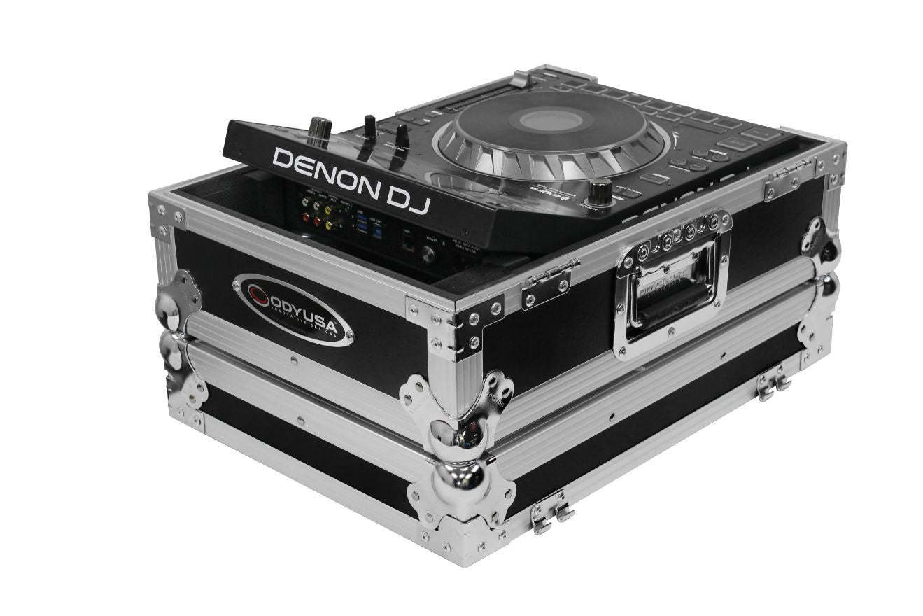 Open Box: Odyssey FZCDJ Universal Large Format Media Player Flight Case - Hollywood DJ