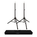 Ultimate Support 2 Pack of TS-80B DJ Speaker Stand with Tote Bag - Hollywood DJ