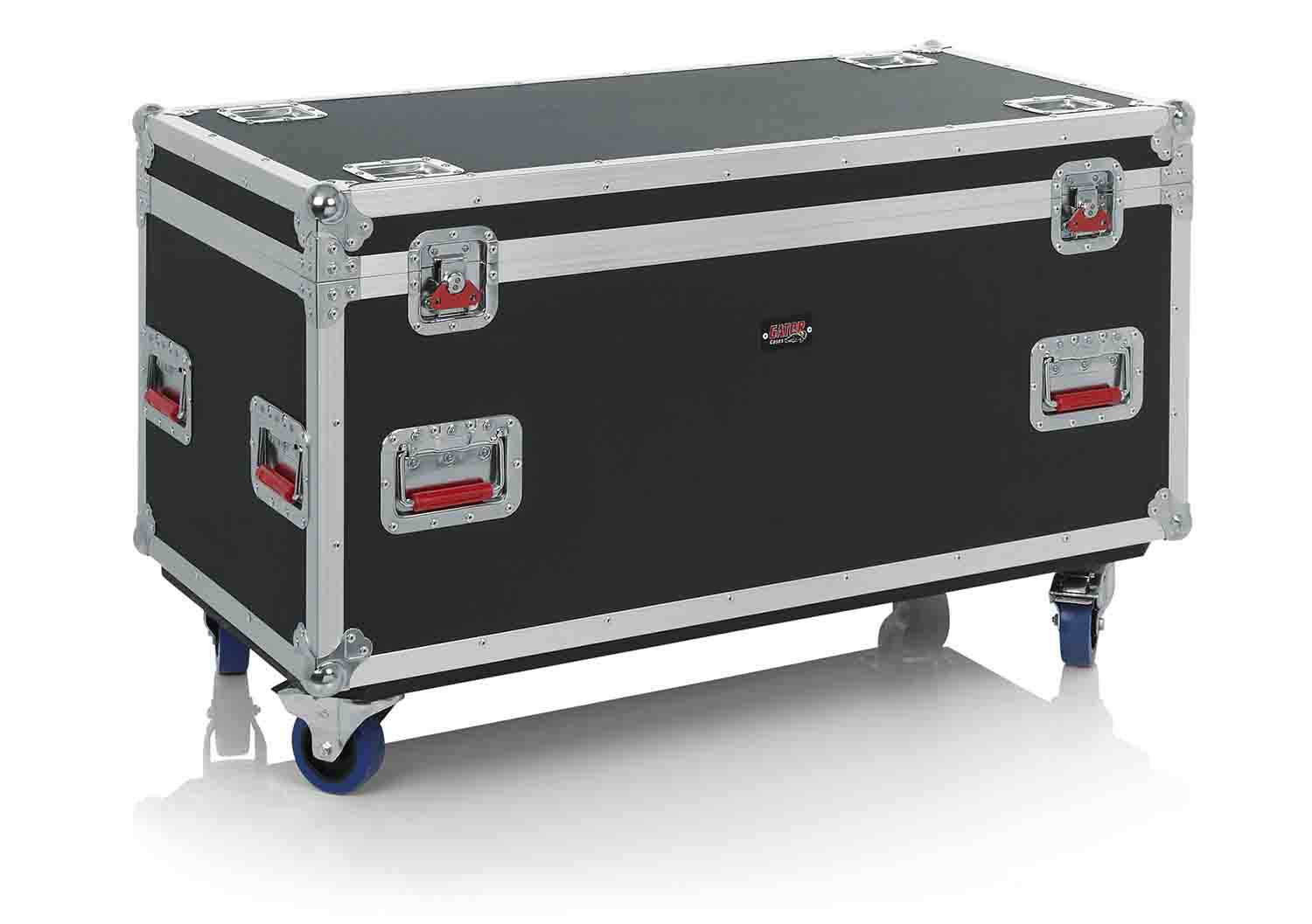 Gator Cases G-TOURTRK4522HS Truck Pack Trunk DJ Case with Casters - 45″ X 22″ X 27″ - Hollywood DJ