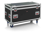 Gator Cases G-TOURTRK4522HS Truck Pack Trunk DJ Case with Casters - 45″ X 22″ X 27″ - Hollywood DJ